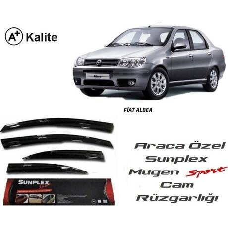 Fiat Albea Cam Rüzgarlığı Sunplex - 1
