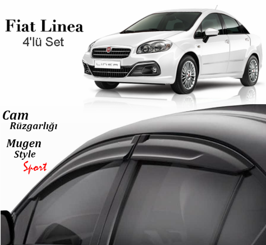 Fiat Linea Cam Rüzgarlığı Sunplex - 1