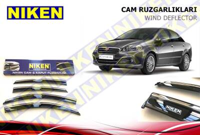 Fiat Linea Kromlu Cam Rüzgarlığı Niken - NİKEN