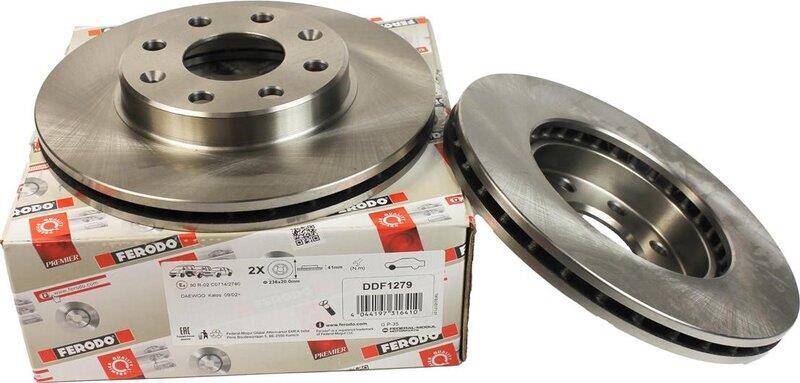 Fren Diski Ön Kalos Aveo Spark M200 Feredo Takım 96574633 - 1