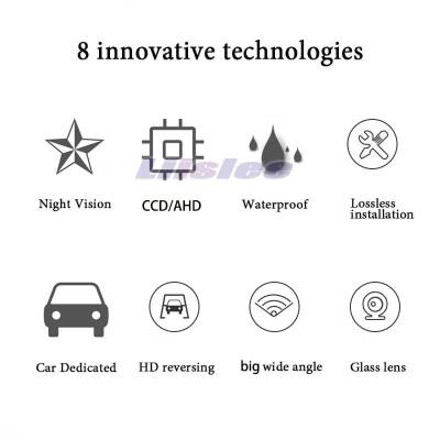 Geri Görüş Kamera 1080P Ccd Gece Görüşlü Plakalık Cruze Captiva - 3