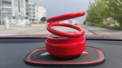 Güneş Enerjili Dönen Koku - 1