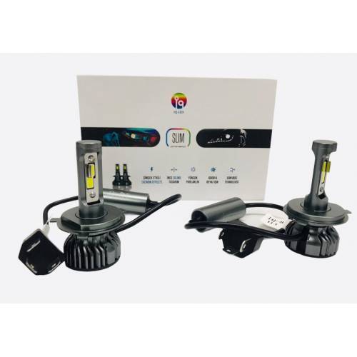 Iq Led Süper Slim H4 Led X Zenon Şimşek Etkili Yüksek Parlaklık! - 1