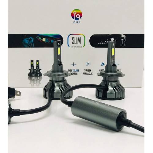 Iq Led Süper Slim H7 Led X Zenon Şimşek Etkili Yüksek Parlaklık! - 2