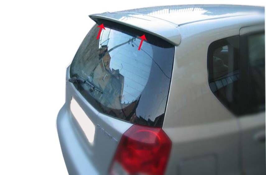 Kalos-Aveo Cam Üstü Spoiler Hb Kasa Parlak Siyah - 1