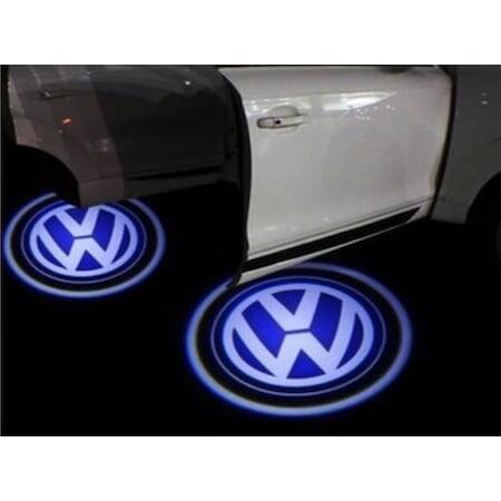 Kapı Altı Hayalet Logo Vw Volkswagen Pilli - 1