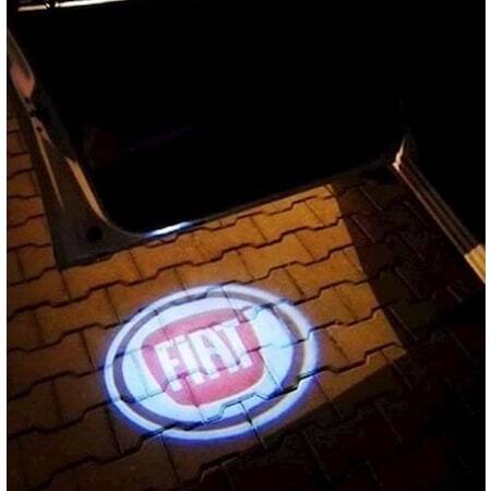 Kapı Altı Kablolu Hayalet Logo Fiat - 1