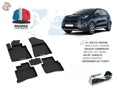 Kia Sportage 2016 Sonrası 4D Havuzlu Paspas Omsa - OMSA