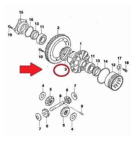 Km Dişlisi Şanzıman İçi Halka Cruze Laceti Aveo GM - 2