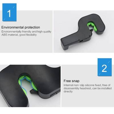 Koltuk Arkası Askı Aparatı 2 Li Takım Orjinal Tasarım Universal - 1