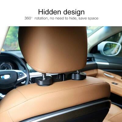 Koltuk Arkası Askı Aparatı 2 Li Takım Orjinal Tasarım Universal - 3