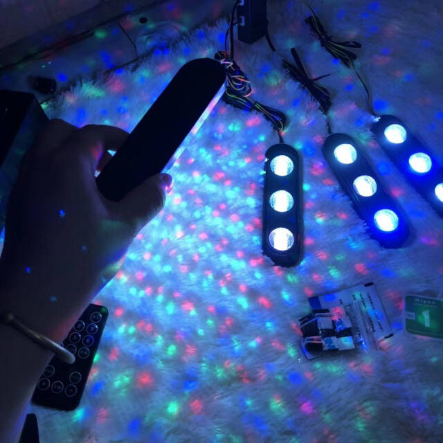 Kumandalı Ayak Altı Yeni Model Ses Müziğe Duyarlı - 3