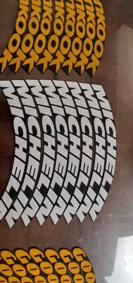 Lastik Yazıları 3 Boyutlu 8 Li Set - 3