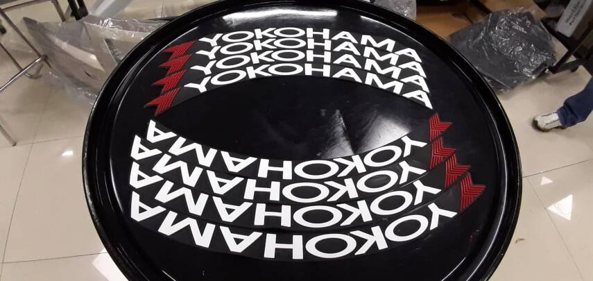 Lastik Yazıları 3 Boyutlu 8 Li Set - 4