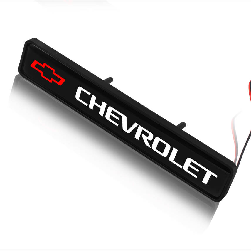 Led Panjur Işıklı Arma Chevrolet Yazısı Panjur Arma Özel - 2