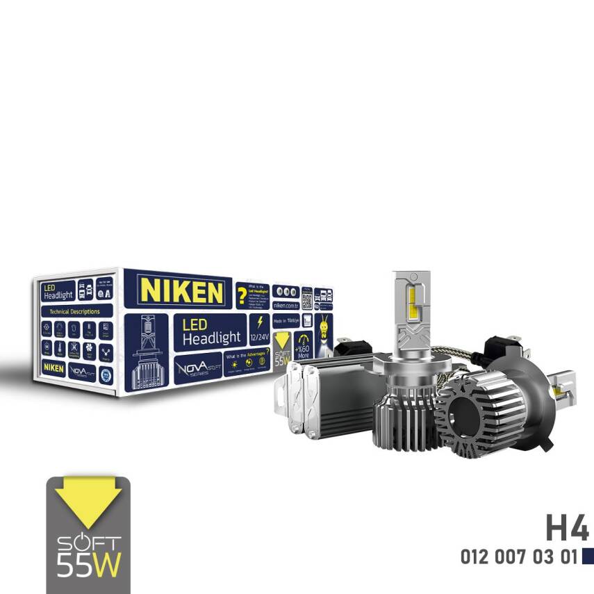 Led Xenon Nova Serisi H4 NİKEN - 1