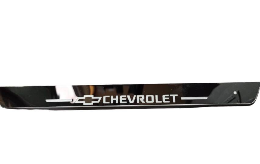 Ledli Kapı Eşik 2 Li Pilli Set Chevrolet Gri - 1