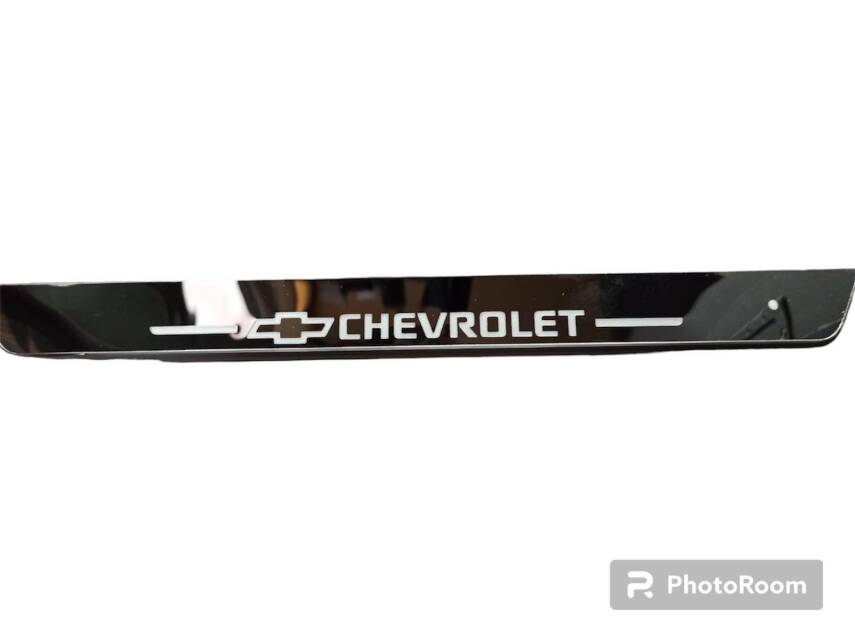 Ledli Kapı Eşik 2 Li Pilli Set Chevrolet Kırmızı - 2