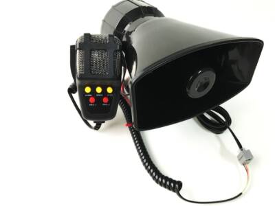 Megafonlu 5 Sesli Polis Sireni - 1