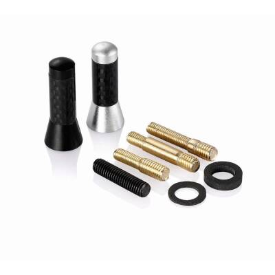 Mini Spor Anten 3.5 Cm Siyah Universal - 3