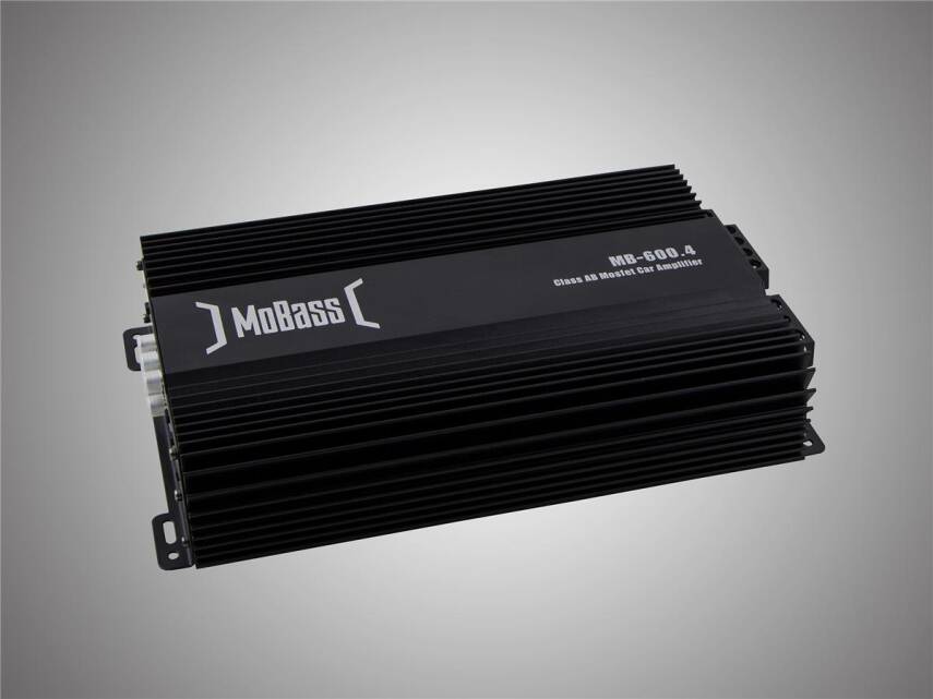 Mobass Mb-600.4 4 Kanallı Bass Kontrollü Anfi 2400Wat - 1