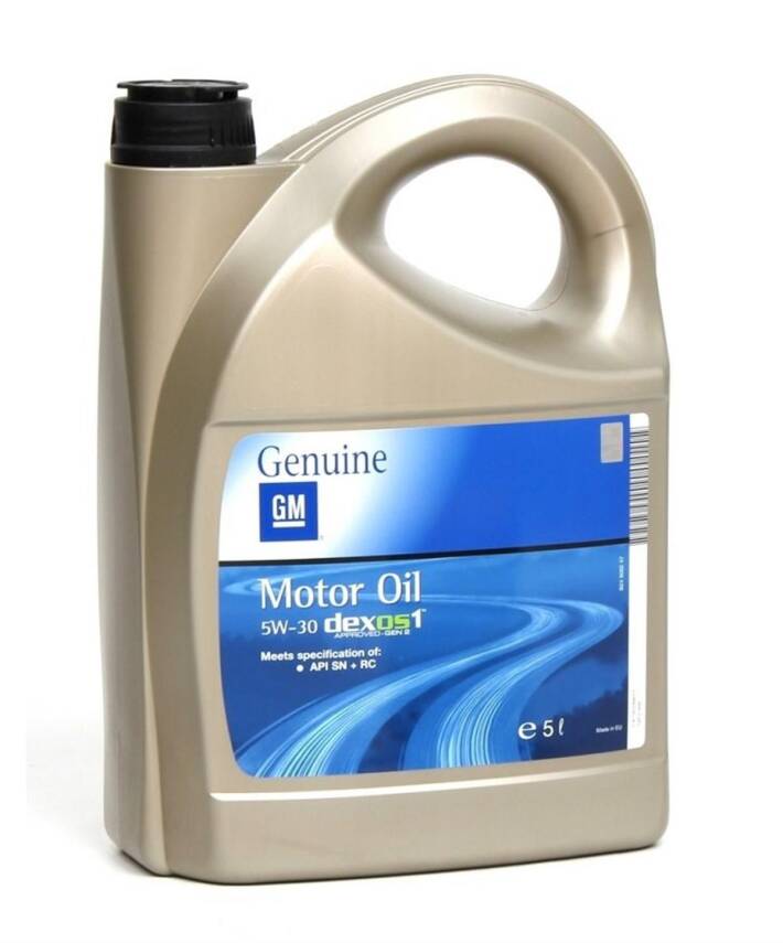 Motor Yağı Dexos 1 Gen2 5W30 5 Lt Gm Yurt Dışı - 1