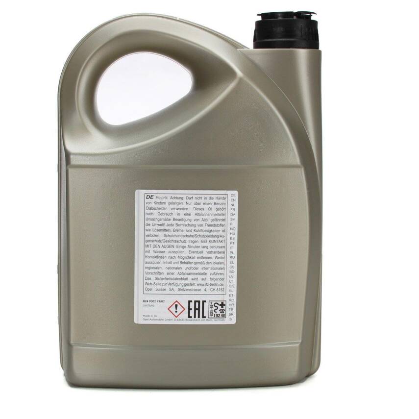 Motor Yağı Dexos 1 Gen2 5W30 5 Lt Gm Yurt Dışı - 2