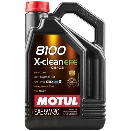 Motul 8100 X-Clean Efe 5W30 4 Litre Dexsos 2 Motor Yağ - 1