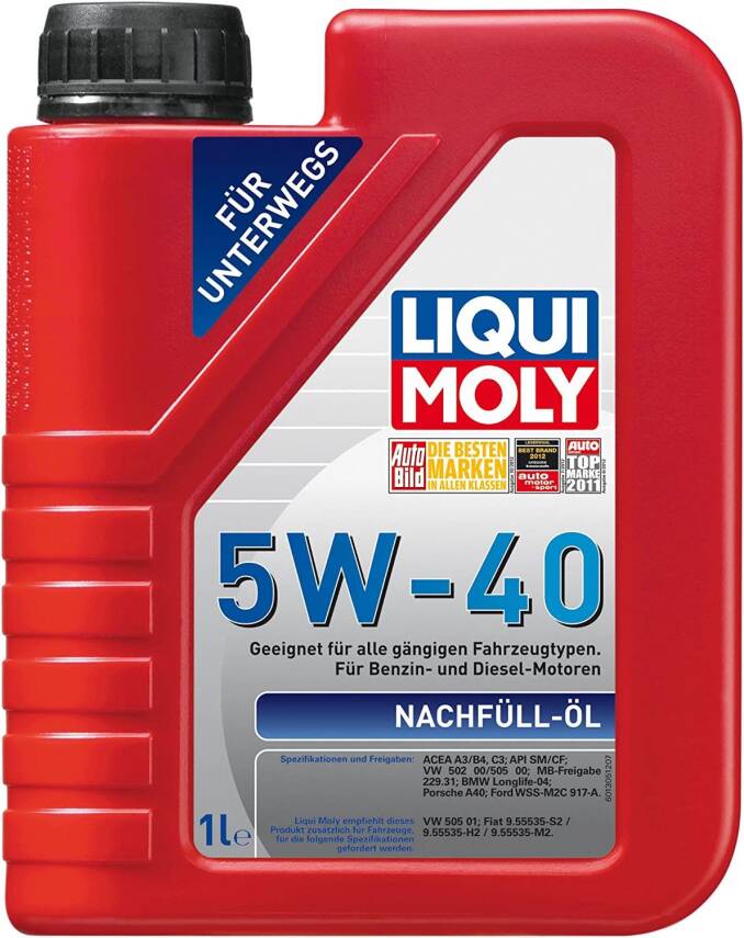 Nachfüll-Öl 5W-40 (1 Litre) Liqui Moly - 1