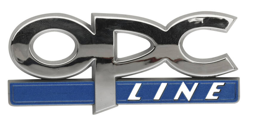 Opc Line Arması Yapıştırma Parlak Krom - 1