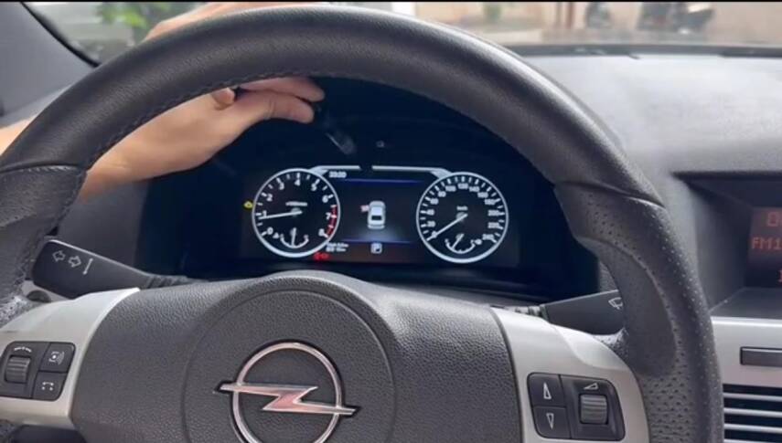 Opel Astra H Hayalet Gösterge KM Kadran - 1