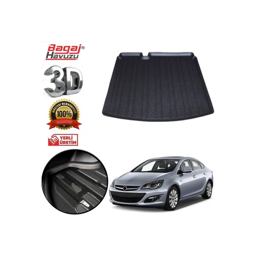 Opel Astra J 2009 Sedan Bagaj Havuzu Niken - 1