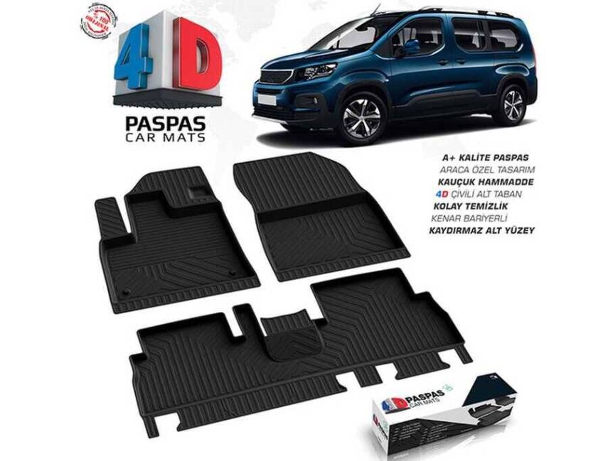 Opel Combo E 4D Havuzlu Paspas Omsa - 1