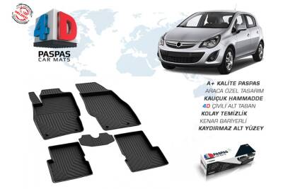 Opel Corsa D 4D Havuzlu Paspas Omsa - OMSA