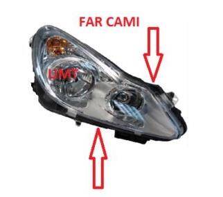 Opel Corsa D Far Camı Sağ 06 -10 - 1