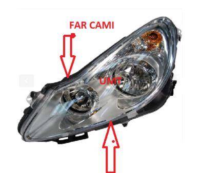 Opel Corsa D Far Camı Sol 06 -10 - İTHAL