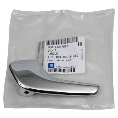 Opel Corsa D Krom İç Açma Kapı Kolu Sol - GM