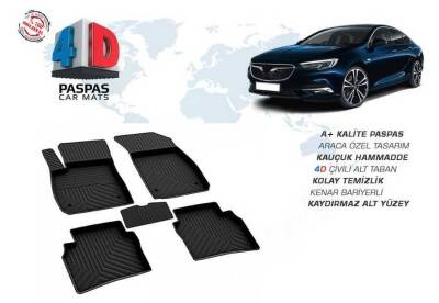 Opel İnsignia 2017 Sonrası 4D Havuzlu Paspas Omsa - OMSA