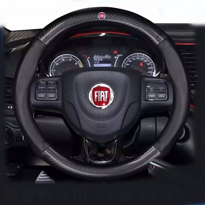 Özel Tasarım İthal M Direksiyon Kılıfı Fiat Kırmızı - 3