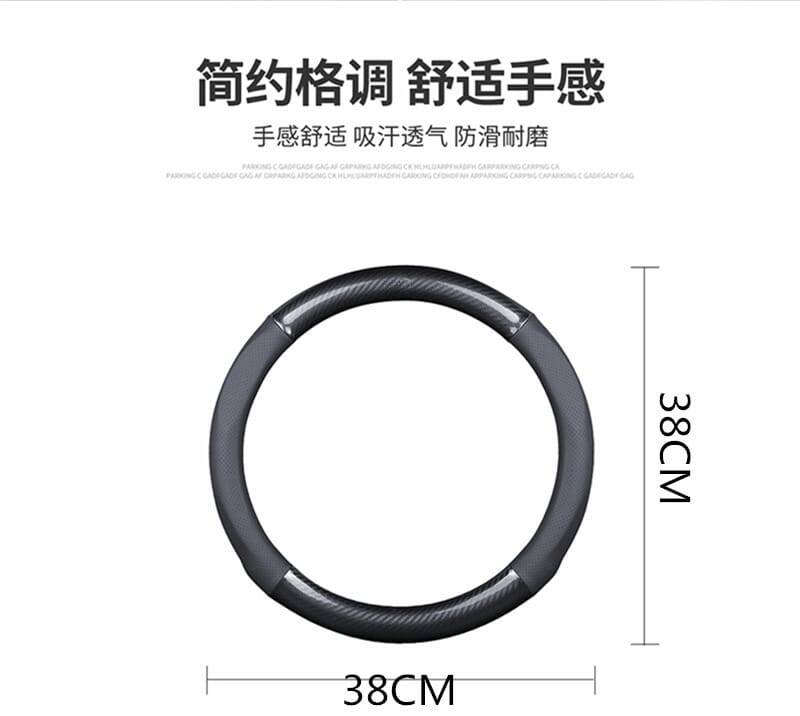 Özel Tasarım İthal M Direksiyon Kılıfı Wv Siyah - 1