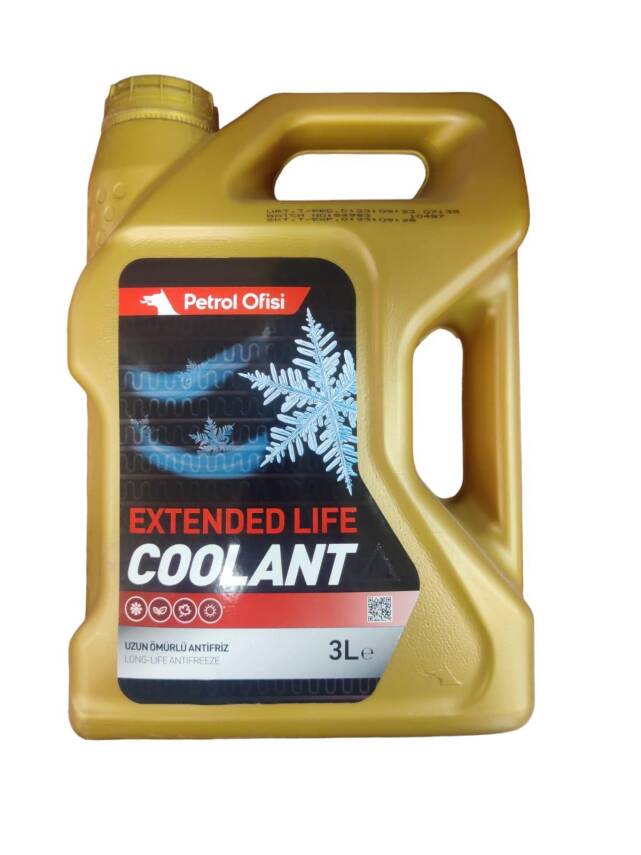 Petrol Ofisi Extended Coolant Kırmızı Antifriz 3 Litre - 2