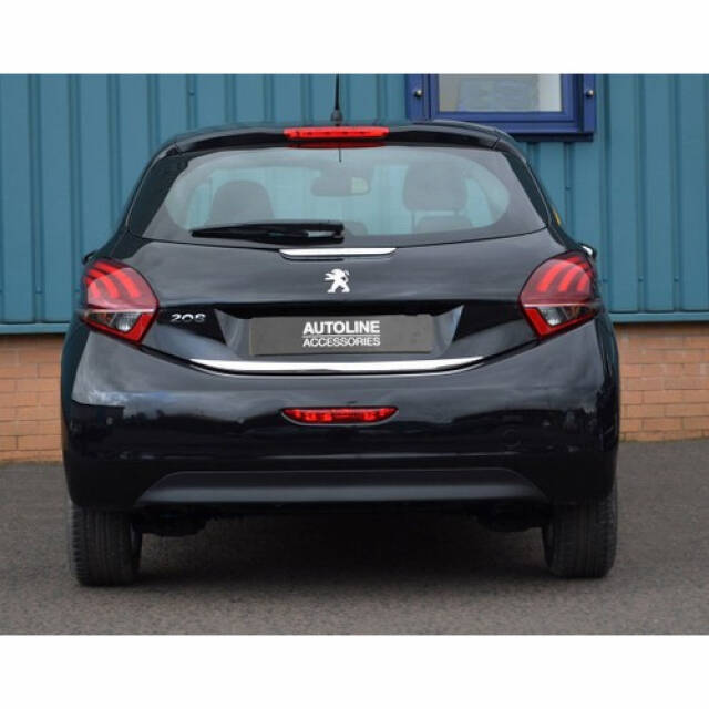Peugeot 208 Bagaj Alt Krom Çıta Omsa - 2