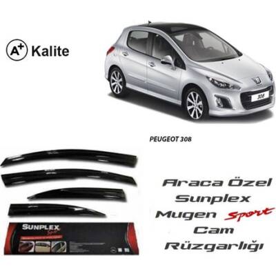 Peugeot 308 2000-2014 Cam Rüzgarlığı Sunplex - SUNPLEX