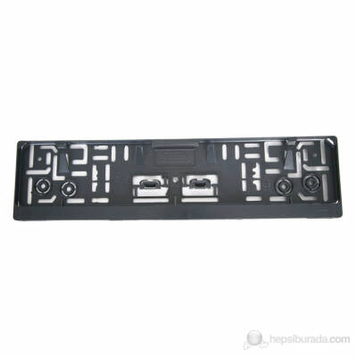 Plastik Plakalık Siyah - 2