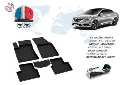 Renault Megane 4 4D Paspas Siyah - OMSA