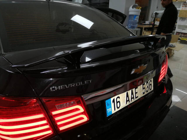 Sedan Bagaj Üstü Spoiler Ledli Boyasız Tüm Araçlar İçin - 7