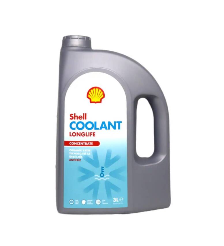 Shell Coolant Longlife Kırmızı Concentrate 3 Lt Antifriz (Saf) - 1