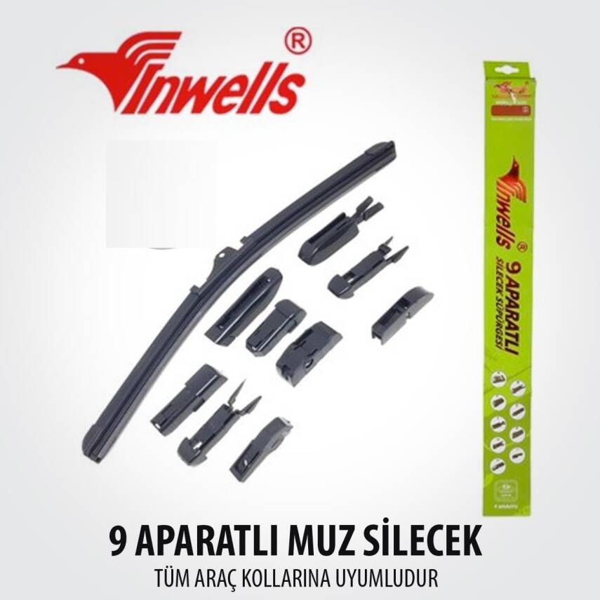 Silecek 9 Aparatlı 480 Mm Muz Tip Inwells - 1