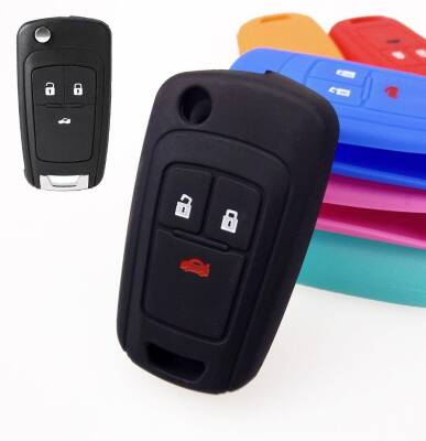 Silikon Anahtar Kılıfı Siyah Opel - UMT AUTO PARTS