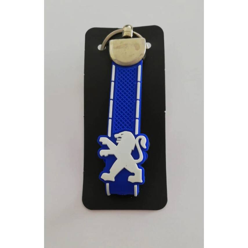 Silikon Anahtarlık Elastik Peugeot - 1